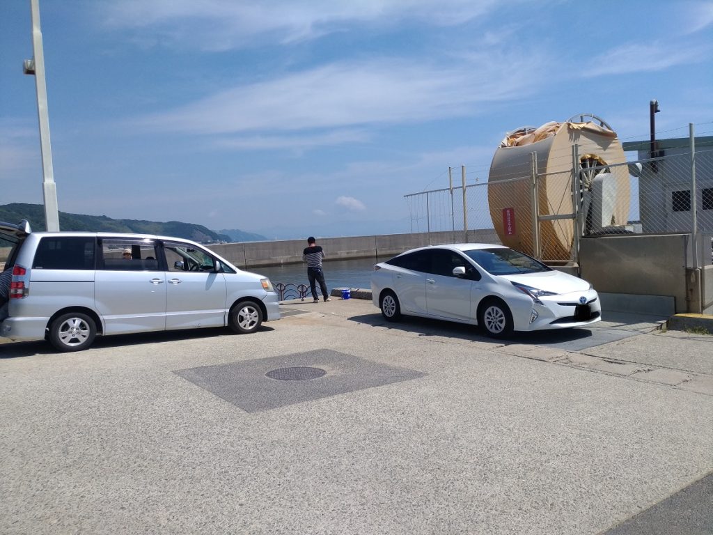 淡路島車横づけ出来る魚釣りポイント 洲本港中浜公園 Koroブロ
